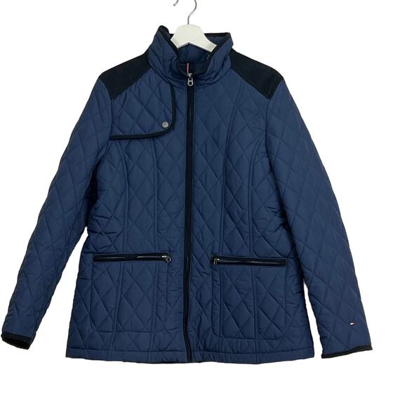 Tommy Hilfiger Jackets & Blazers - Women's Tommy Hilfiger Navy Blue 2 Pockets Jacket Size XL